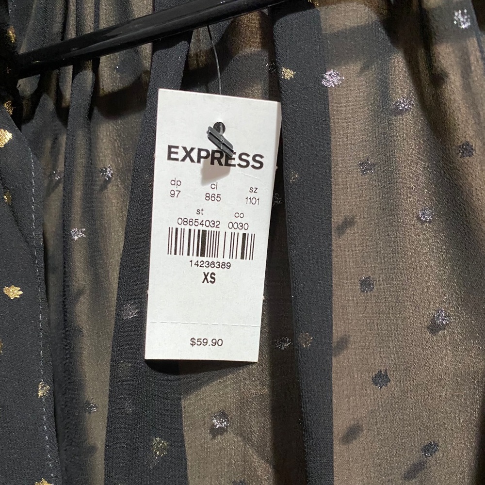 Tie front blouse - Picture 4 of 7